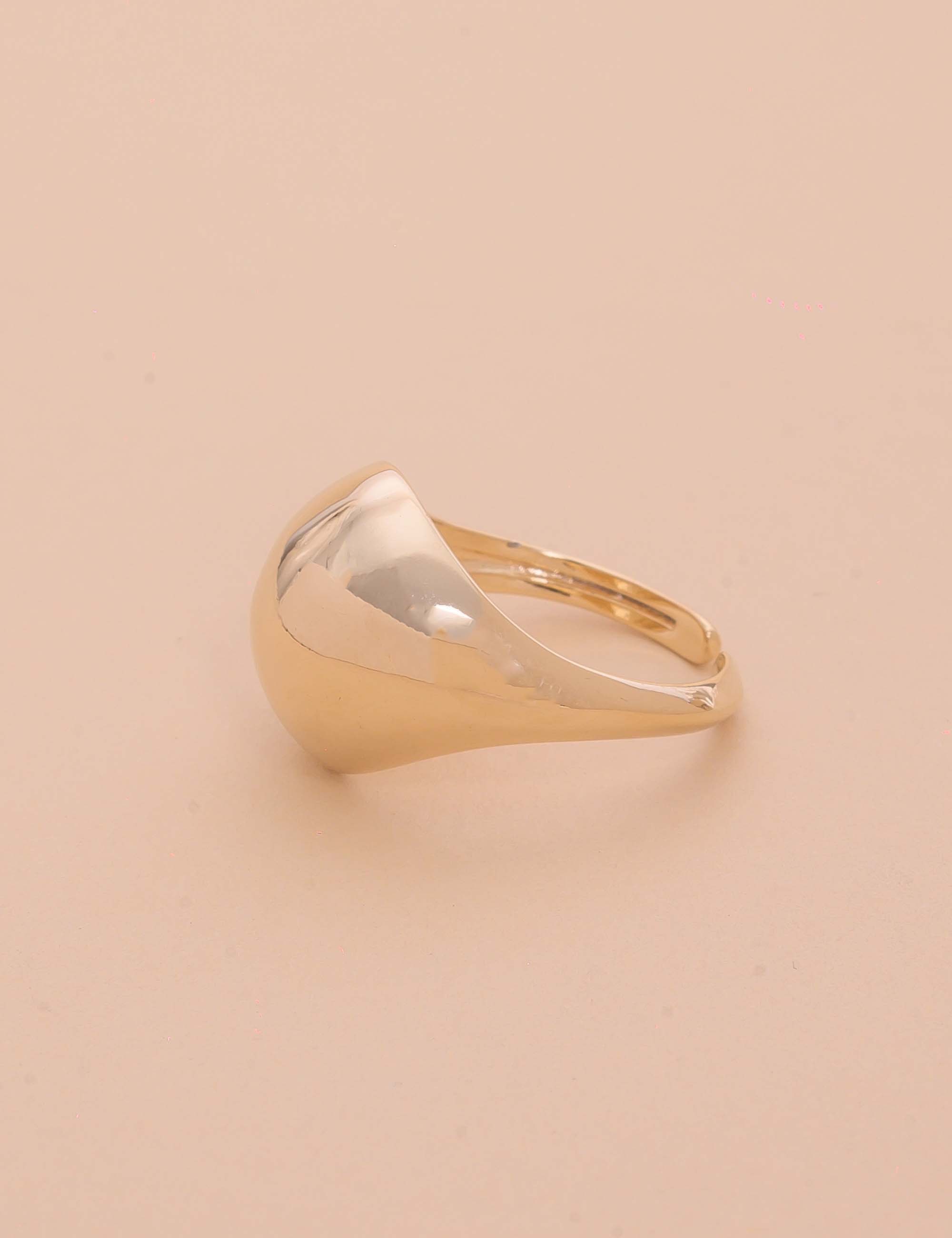 ANEL DEDINHO LISO REGULÁVEL OURO - AN29119VO01