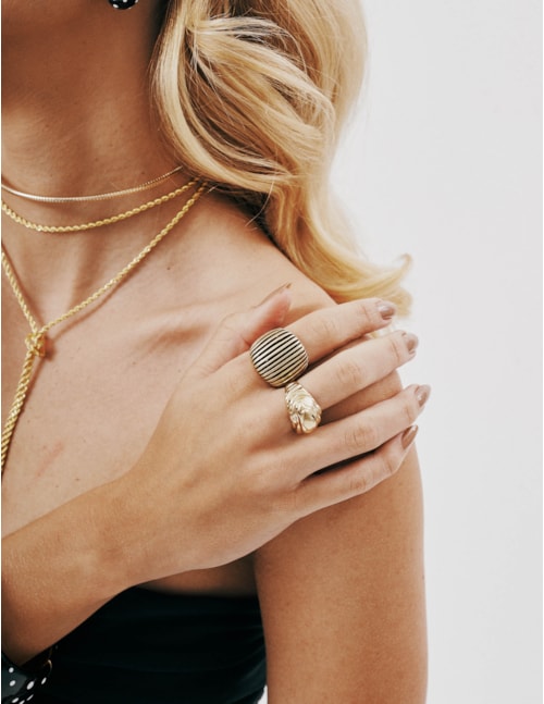 ANEL LISTRADO OURO FOSCO - AN29114VO01