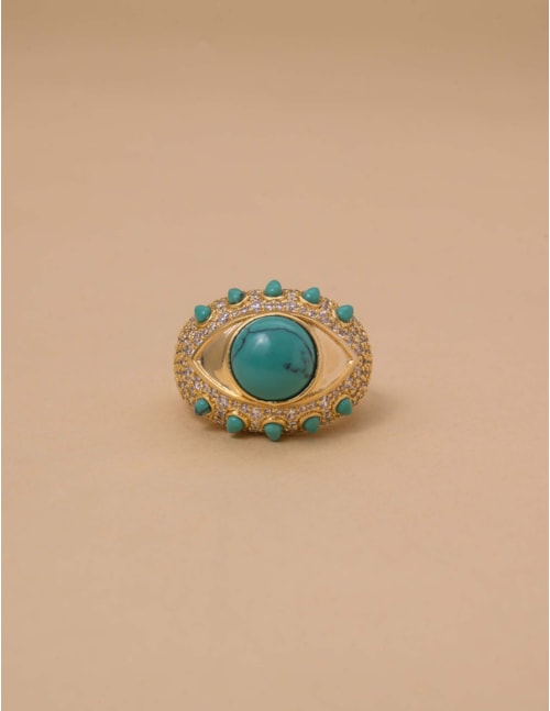 ANEL OLHO GREGO TURQUESA - AN29038VO07