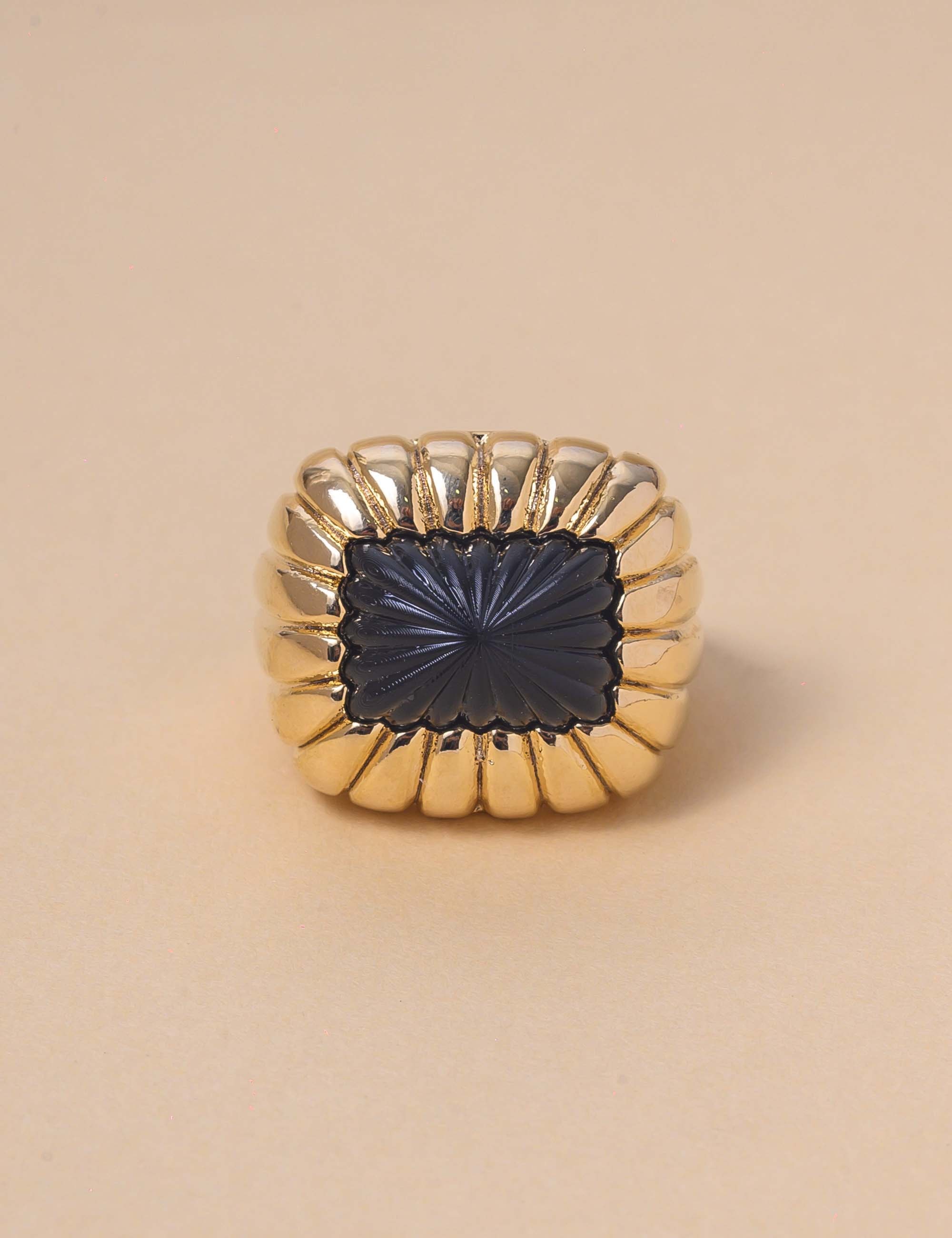 ANEL REGULÁVEL DE RESINA PRETA - AN29133VO04