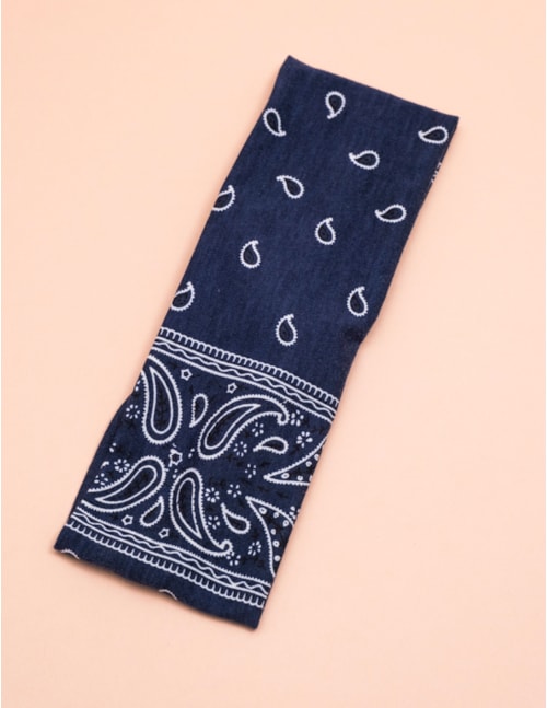 BANDANA AZUL MARINHO - LC3001VO01