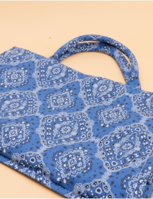 Bolsa Paisley Blue