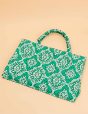 Bolsa Paisley Green