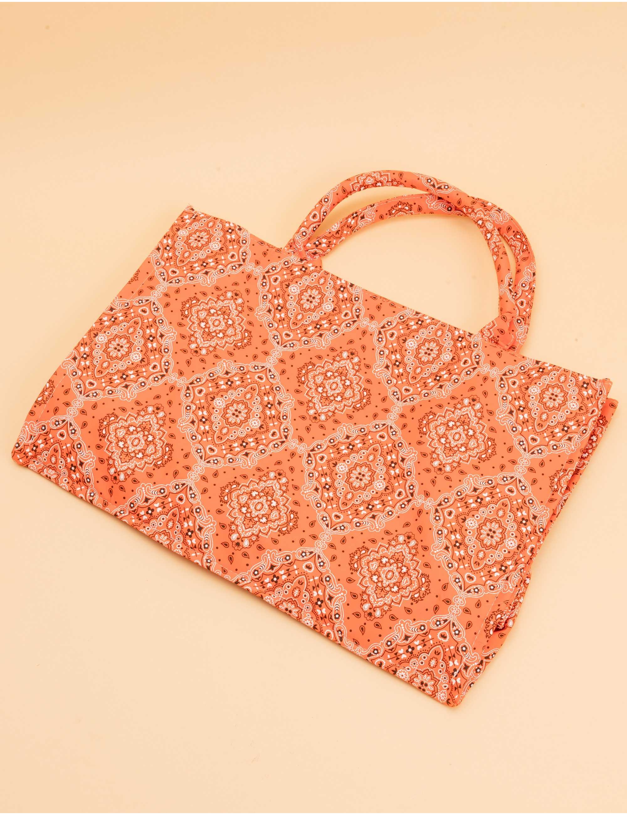 Bolsa Paisley Orange