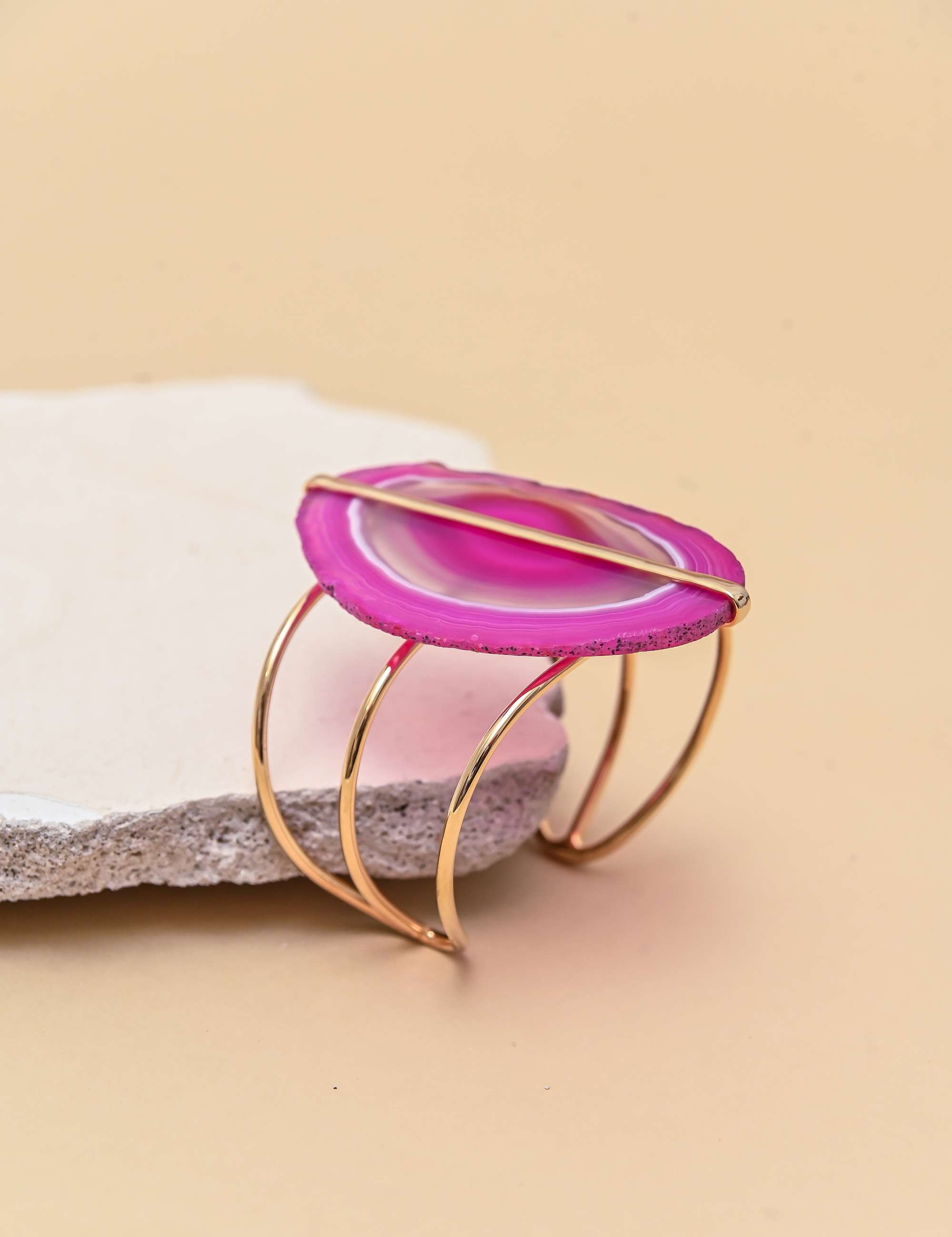 BRACELETE ÁGATA  ROSA - BC7042VO04-U