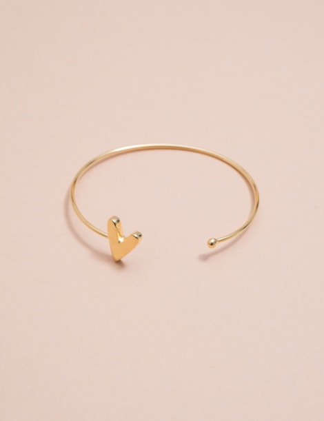 Bracelete Heart Gold