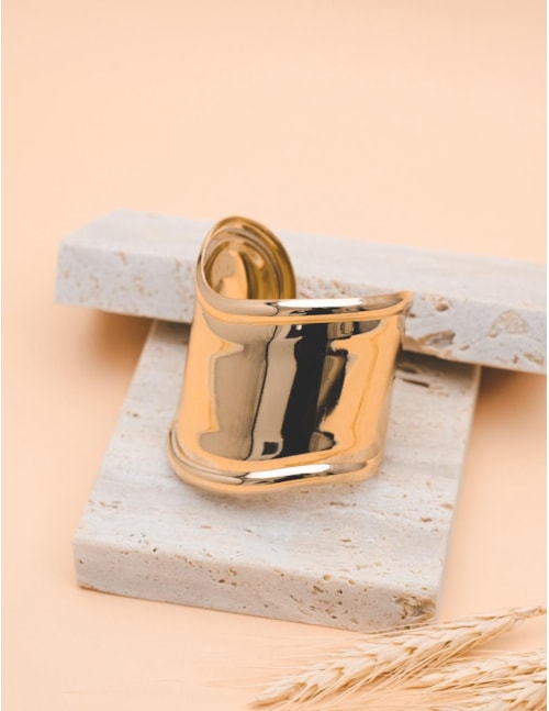 BRACELETE METAL OURO - PU29070VO01