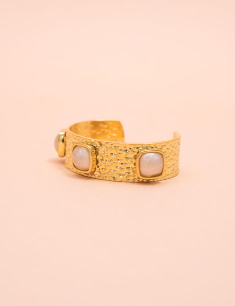 BRACELETE PÉROLADO GOLD - BC2950VO01