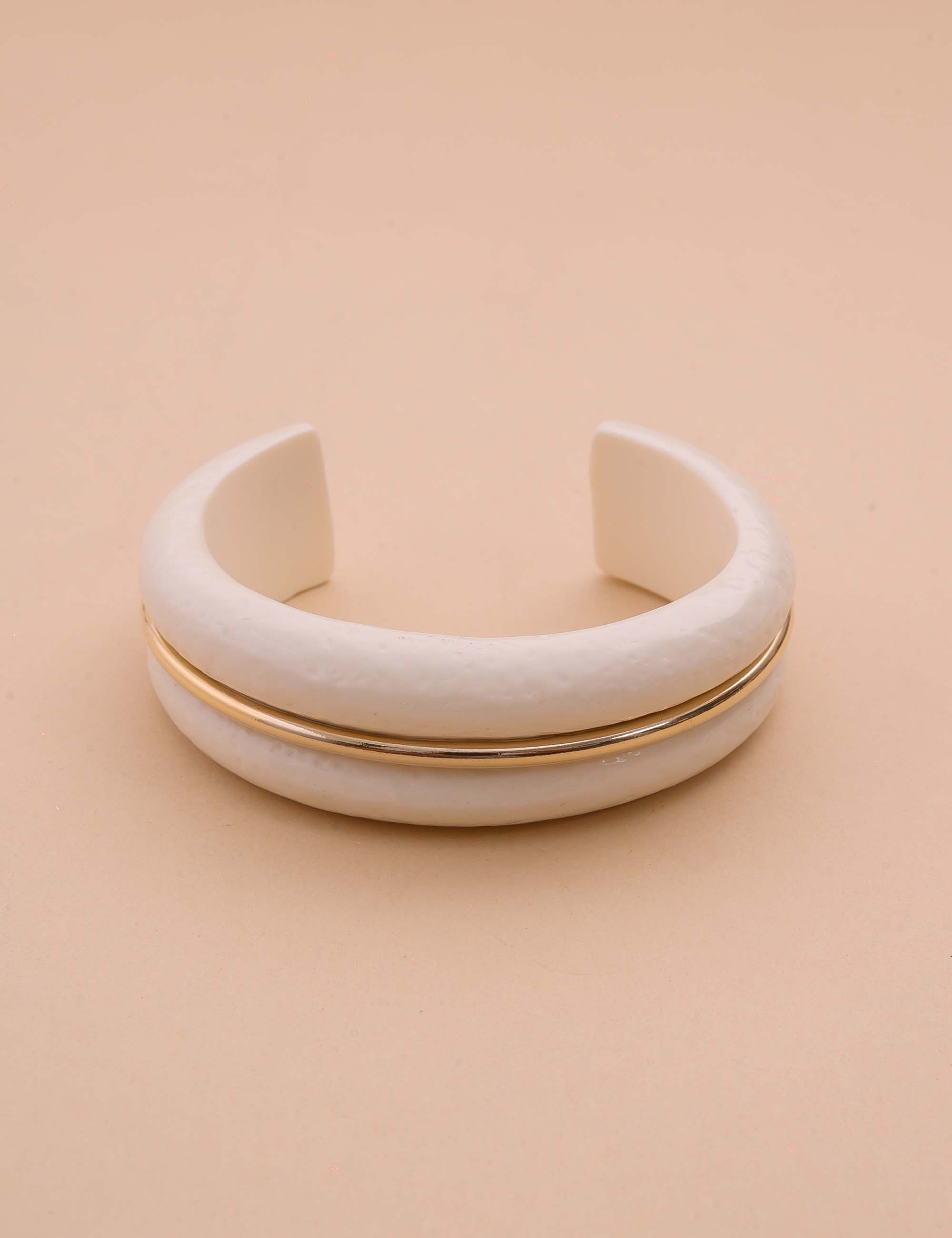 BRACELETE RESINA BRANCO - BC29066VO03