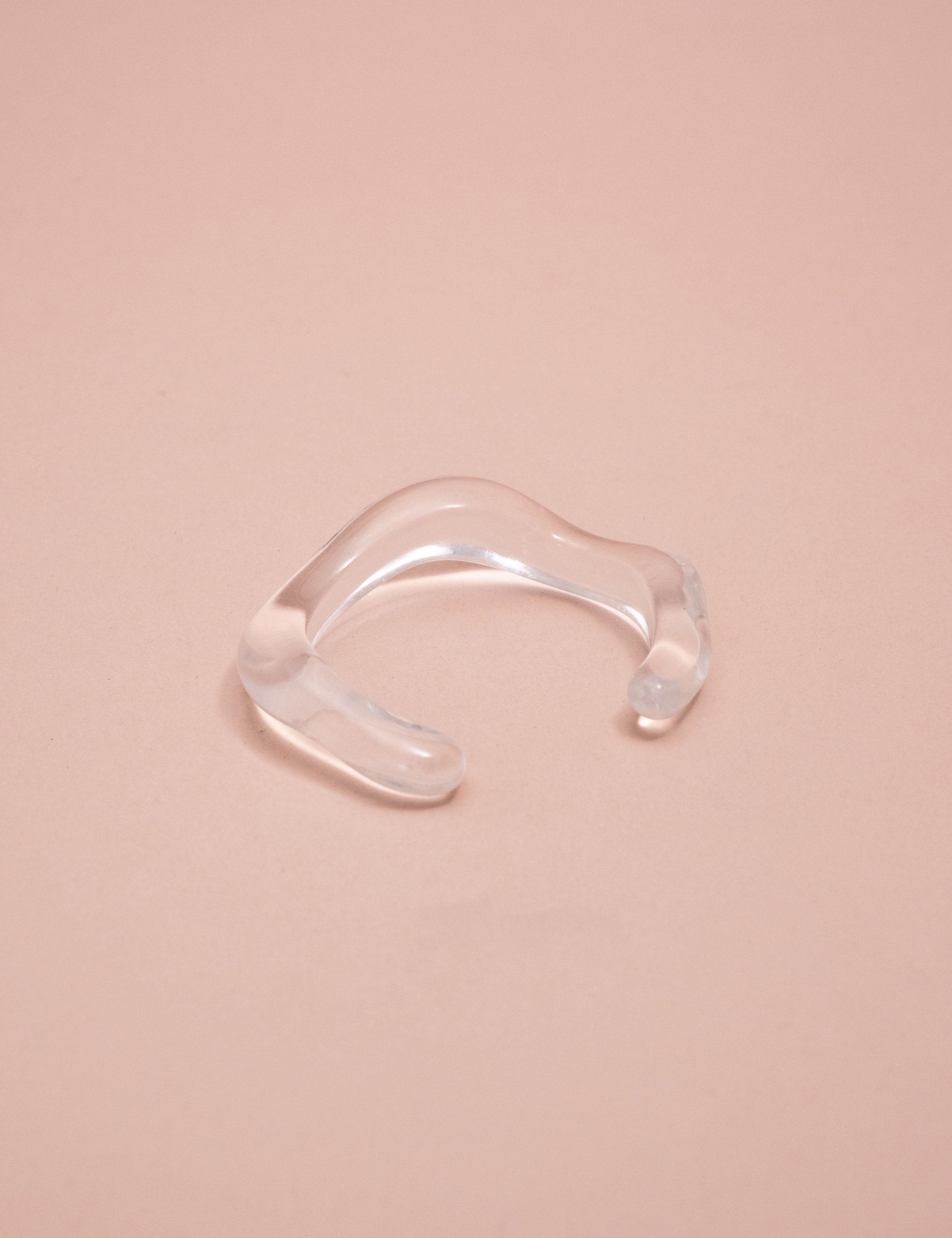 BRACELETE RESINA TRANSPARENTE - BC29024VO01