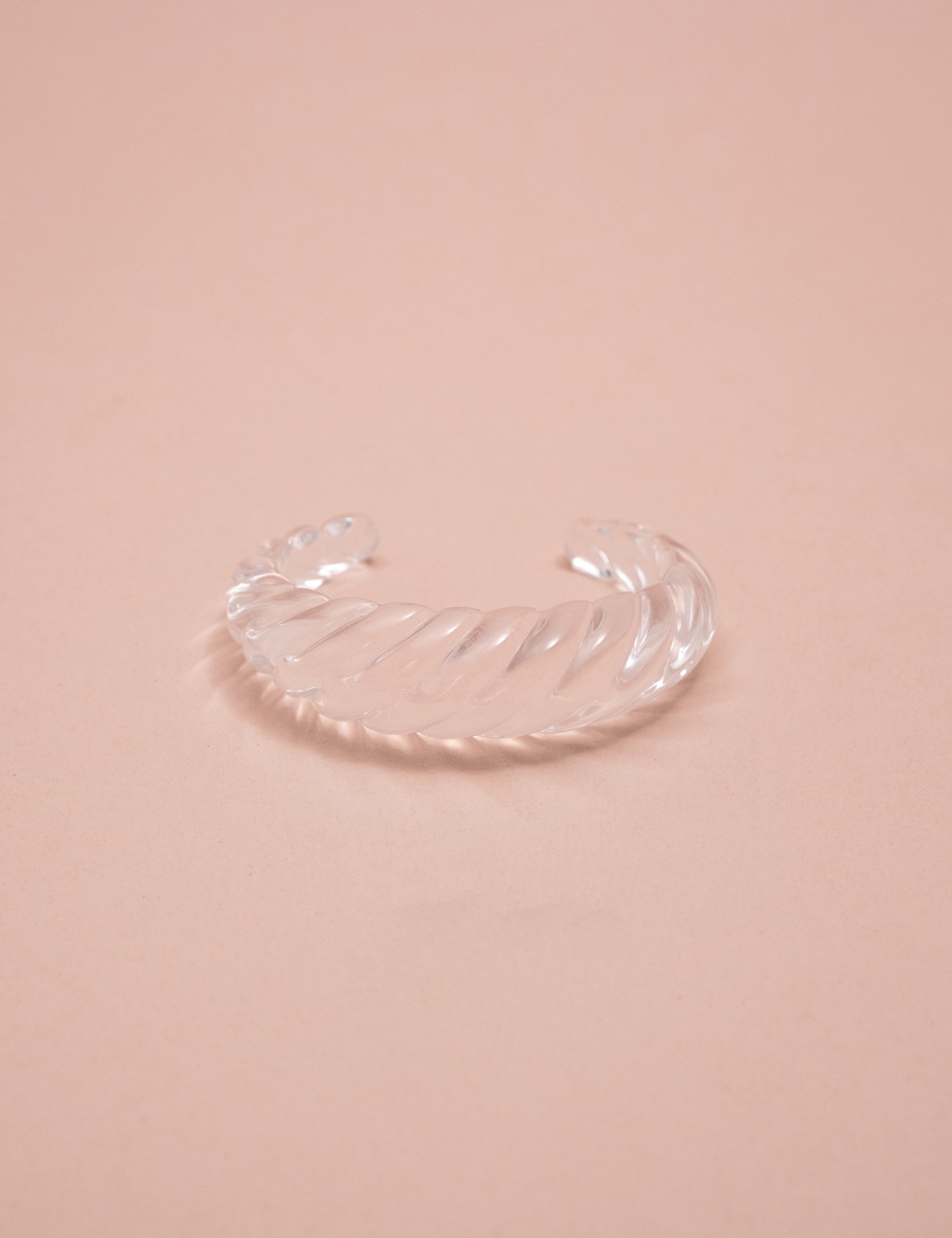 BRACELETE RESINA TRANSPARENTE - BC29024VO02