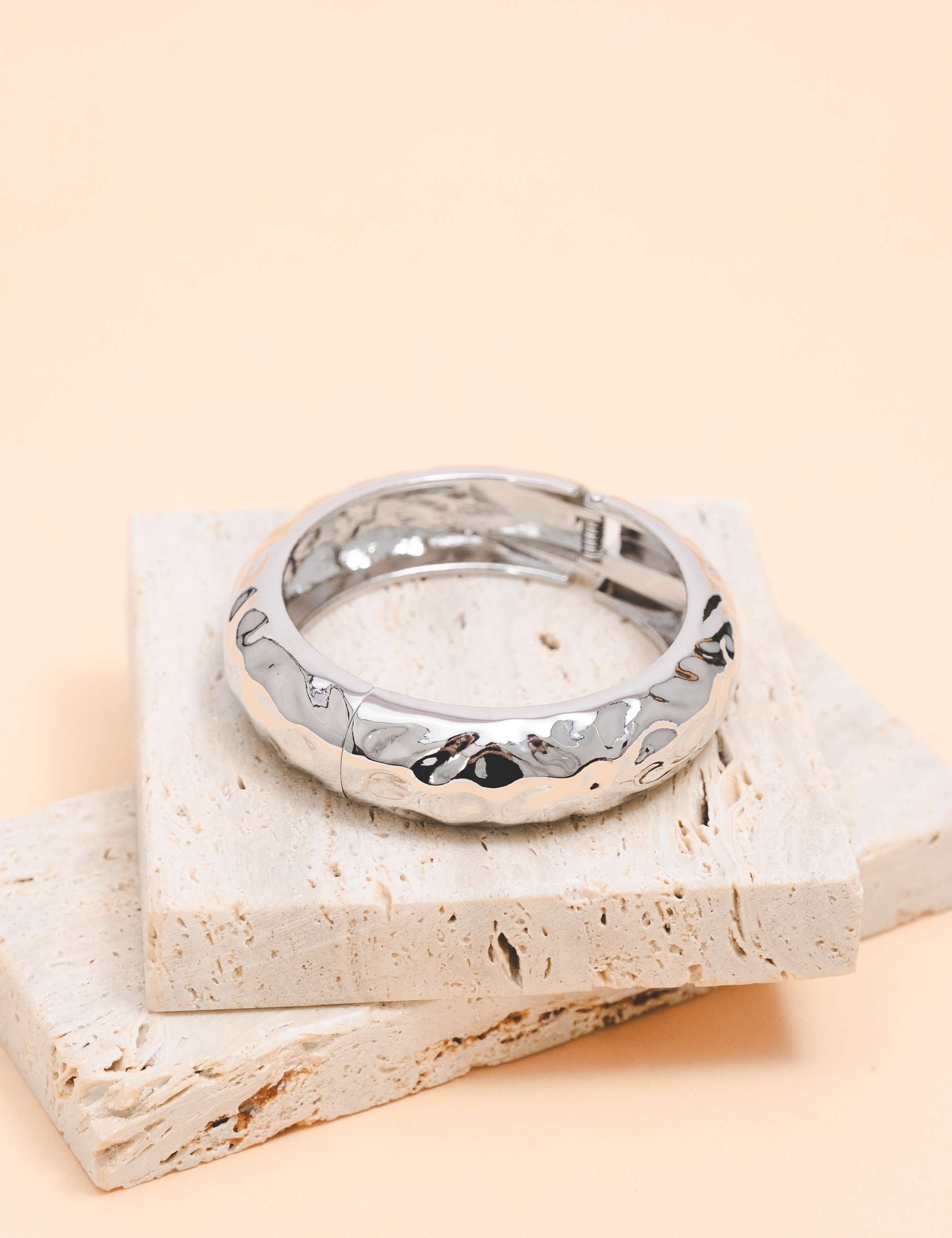 BRACELETE TEXTURIZADO METAL BIANCO - BC2234VO03-U