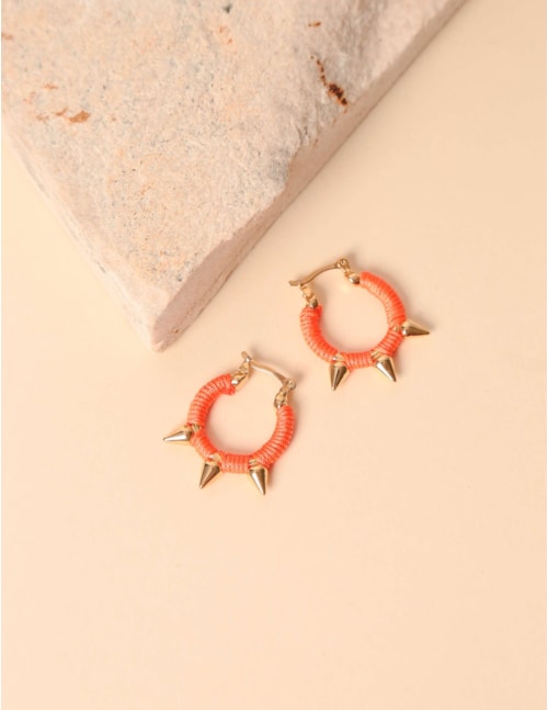 BRINCO ARGOLA LARANJA - BR2170VO07