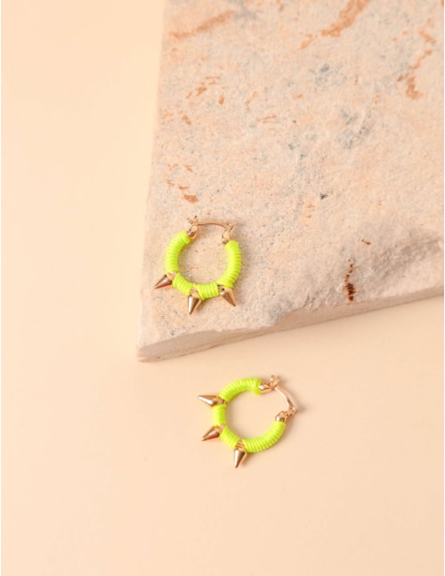 BRINCO ARGOLA VERDE - BR2170VO06