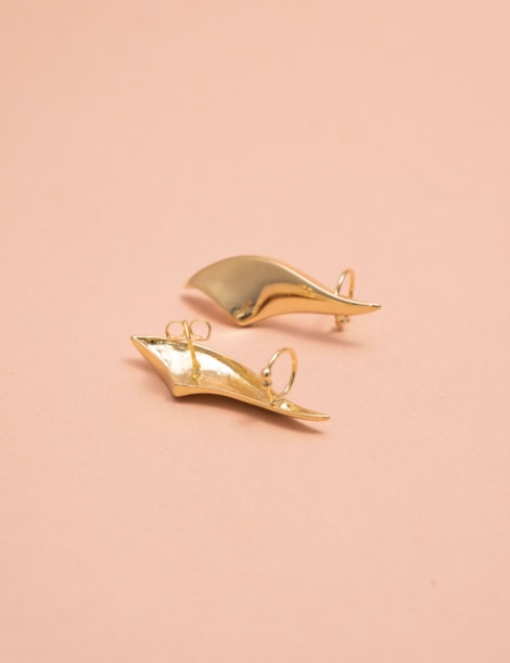 BRINCO EARCUFF ORGÂNICO GOLD - BR2876VO01