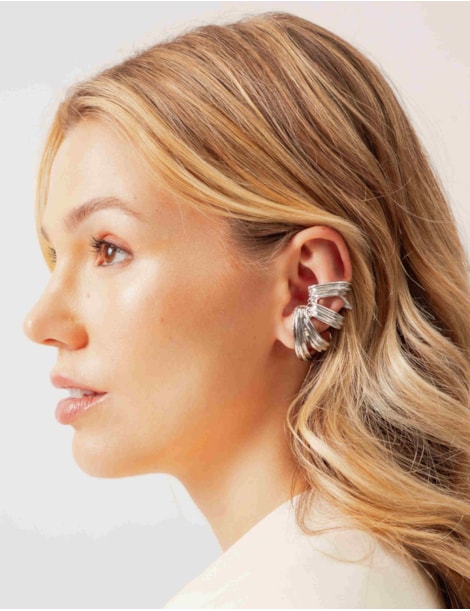 BRINCO EARCUFF SILVER - BR2656VO01