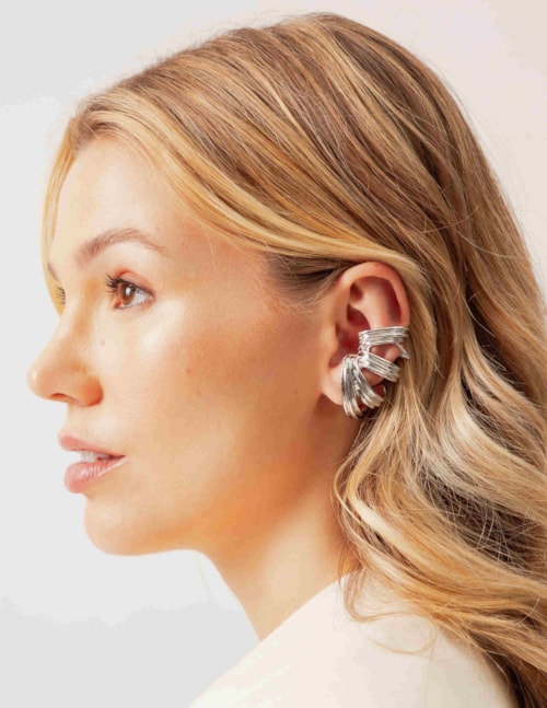 BRINCO EARCUFF SILVER - BR2656VO01