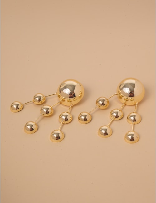 BRINCO ESFERAS OURO - BR29207VO01