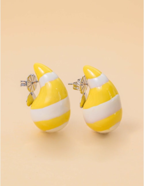 BRINCO ESMALTADO AMARELO P - BR2850VO07