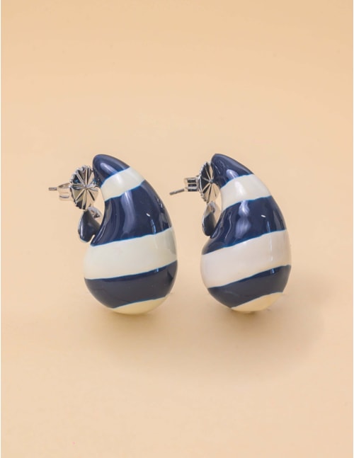 BRINCO ESMALTADO LISTRADO AZUL P- BR2850VO03