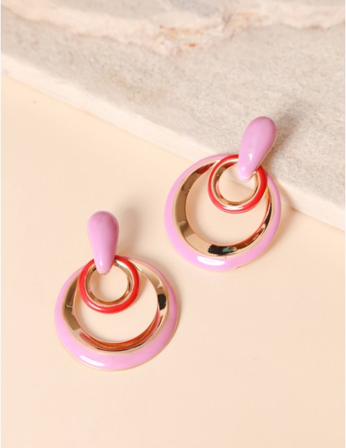 BRINCO ESMALTADO ROSA - BR0132VO01