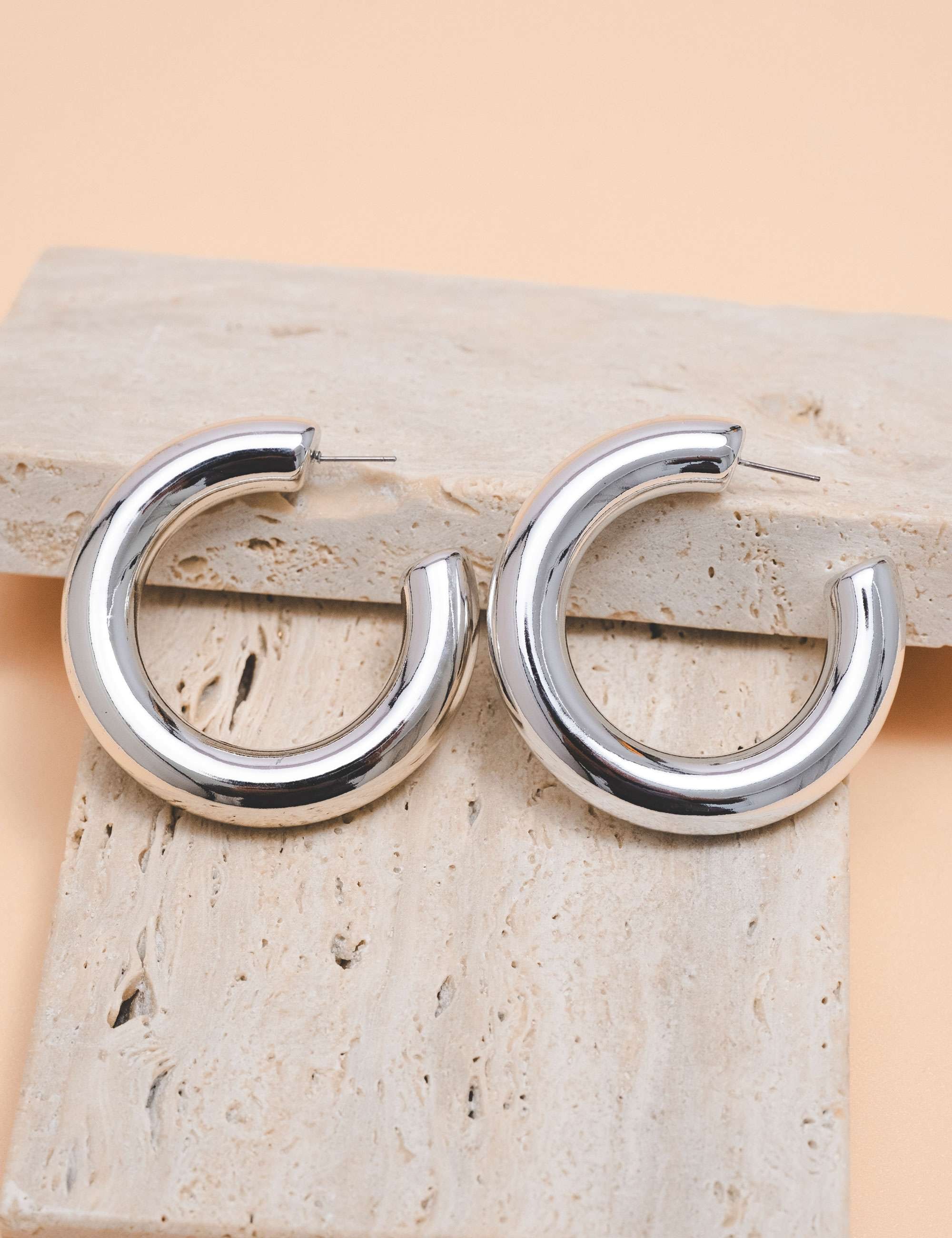 Brinco Estela Silver