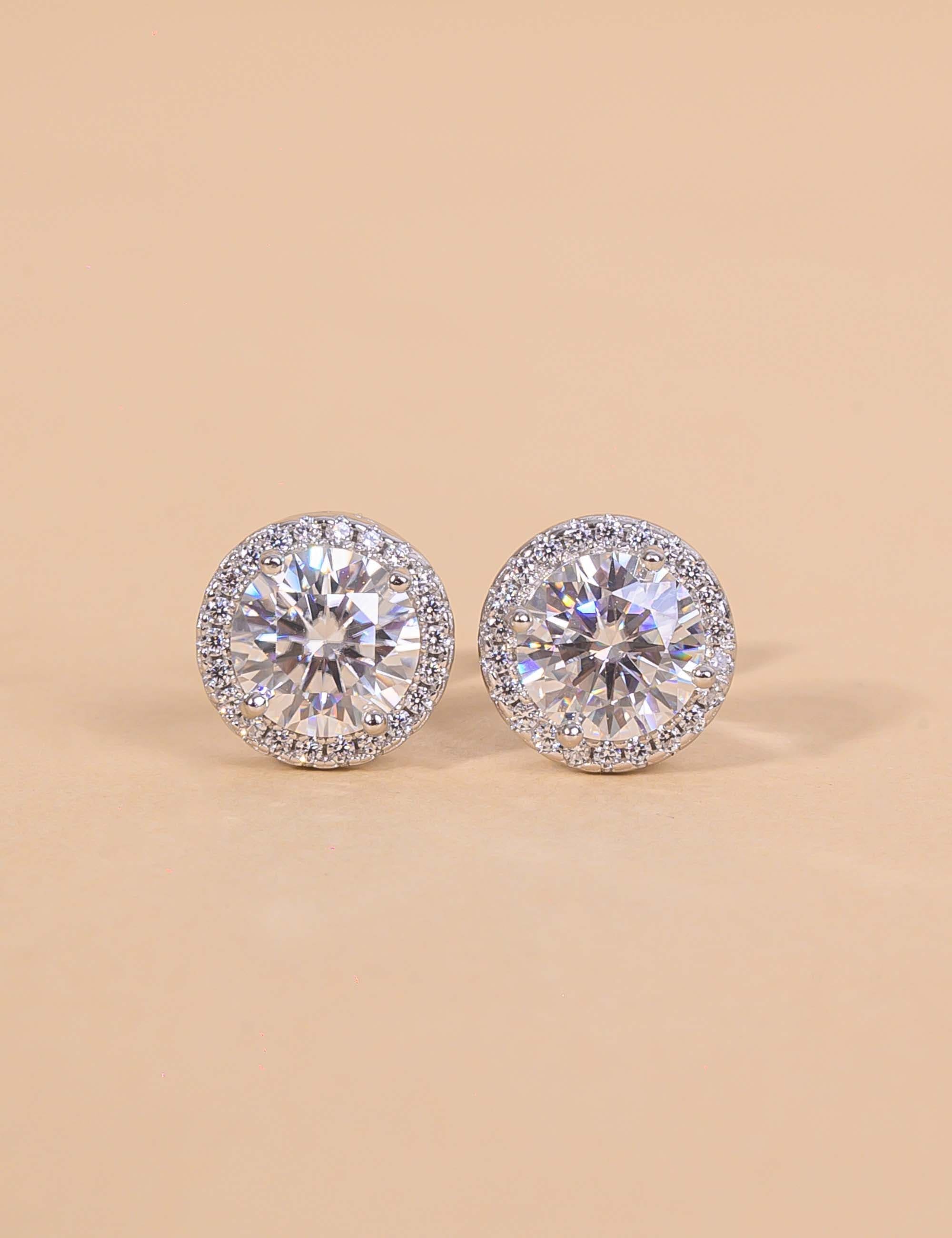 BRINCO MOISSANITE 6 MM PONTO DE LUZ - BR29293VO02