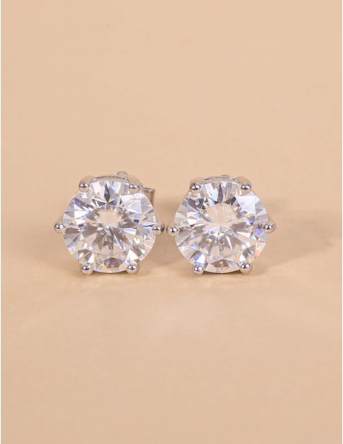 BRINCO MOISSANITE 8 MM PONTO DE LUZ  - BR29292VO02