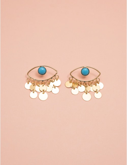 BRINCO OLHO TURQUESA - BR29028VO01