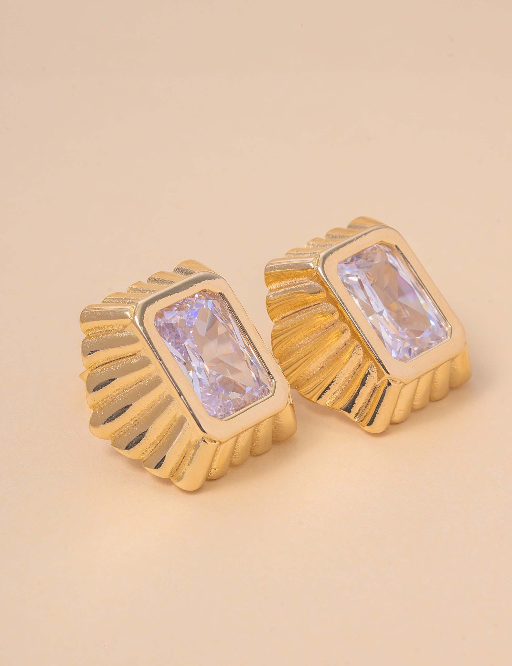 BRINCO OURO CRISTAL QUADRADO - BR29267VO01