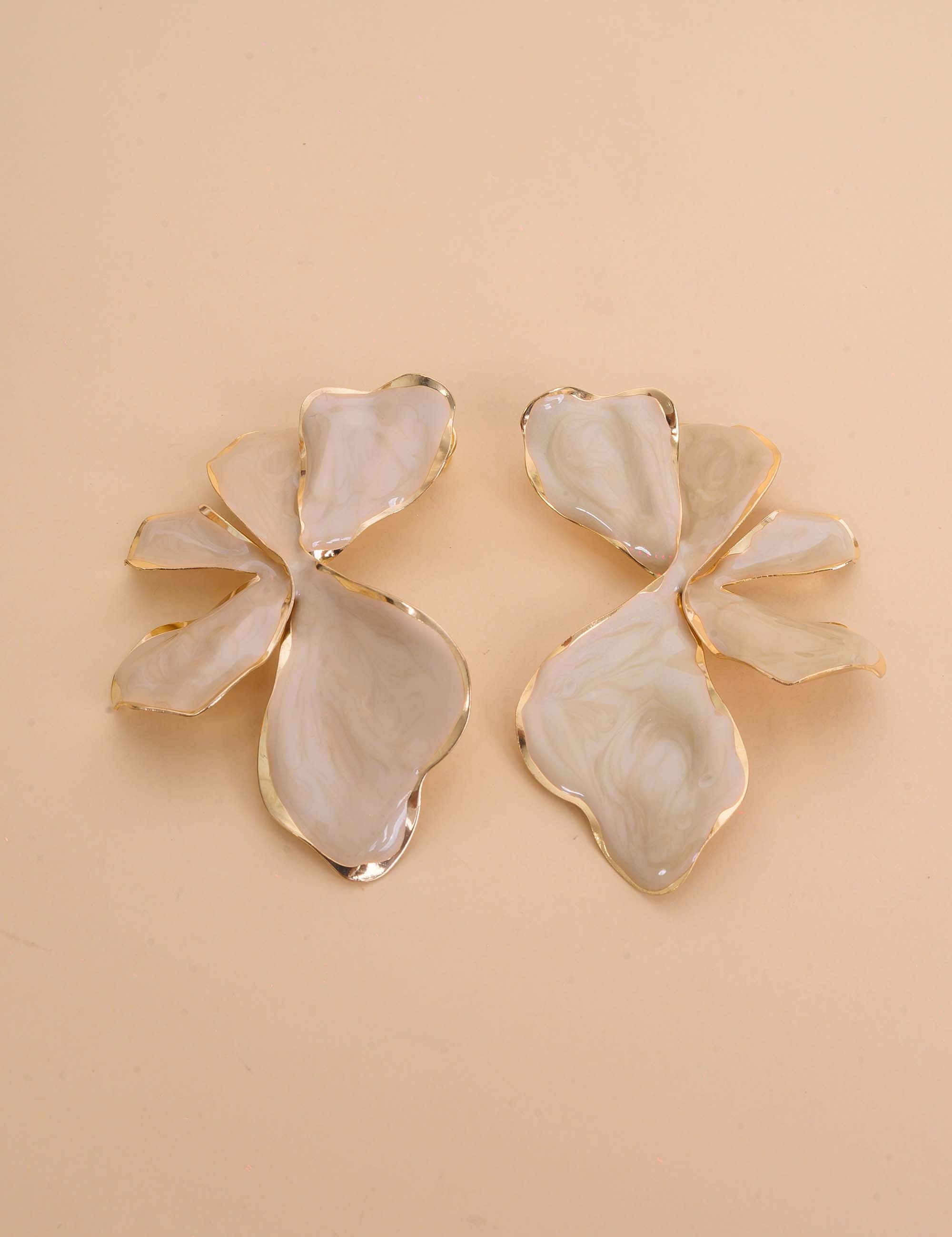 BRINCO OURO RESINA BEGE - BR29287VO09