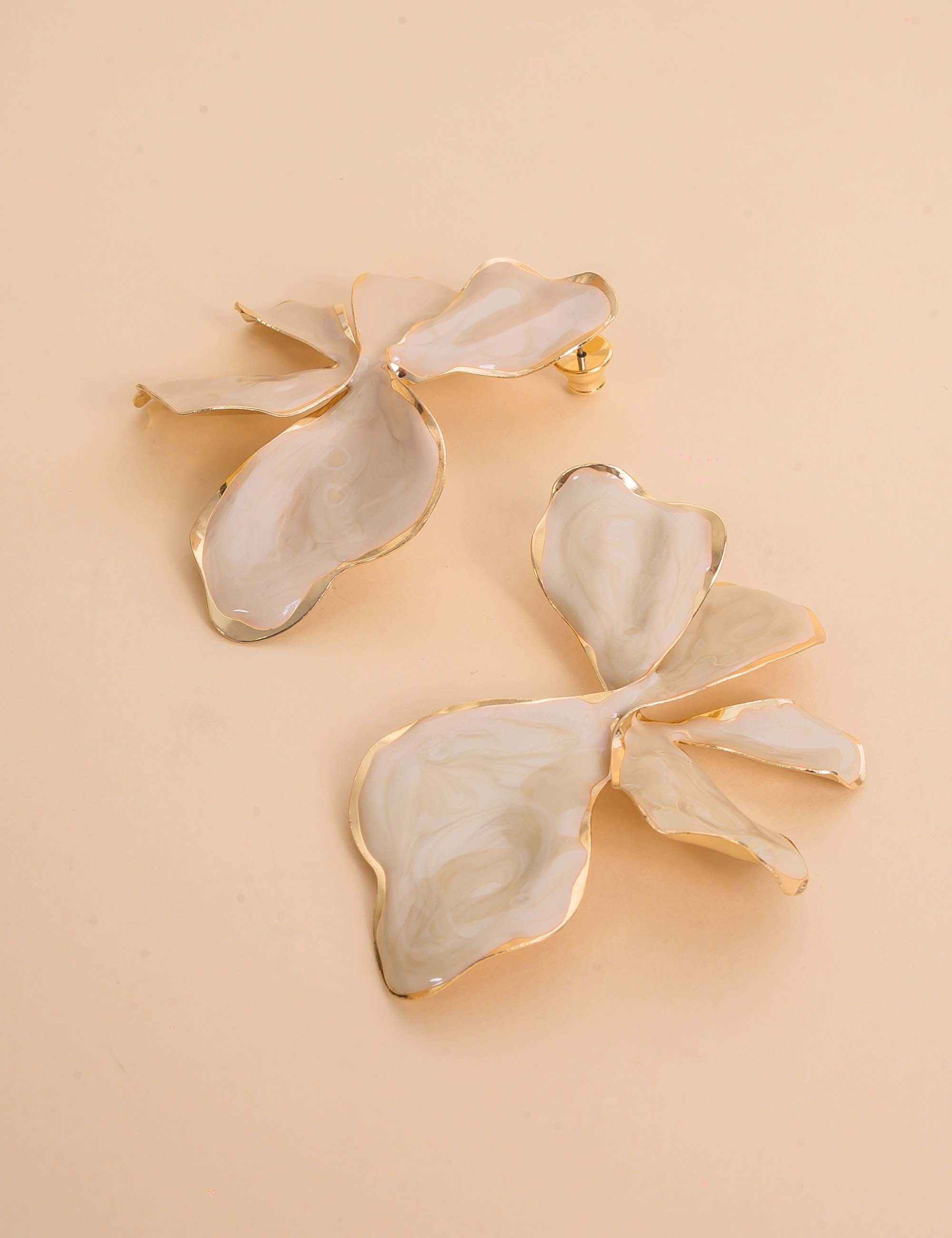 BRINCO OURO RESINA BEGE - BR29287VO09