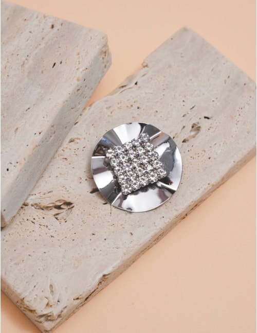 BROCHE CRISTAIS SILVER - HE2900VO01