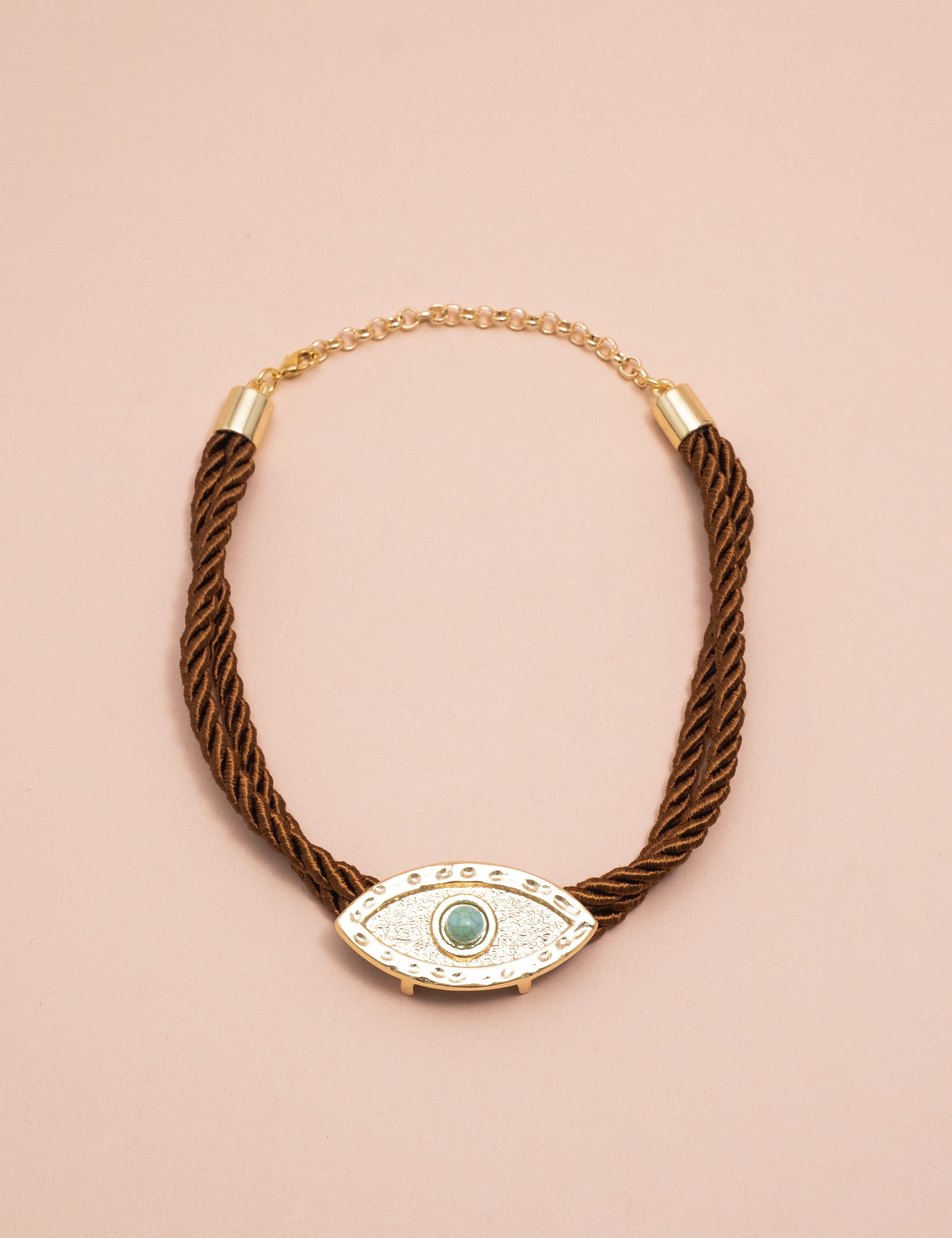 CHOKER PEDRA TURQUESA - CO29026VO06