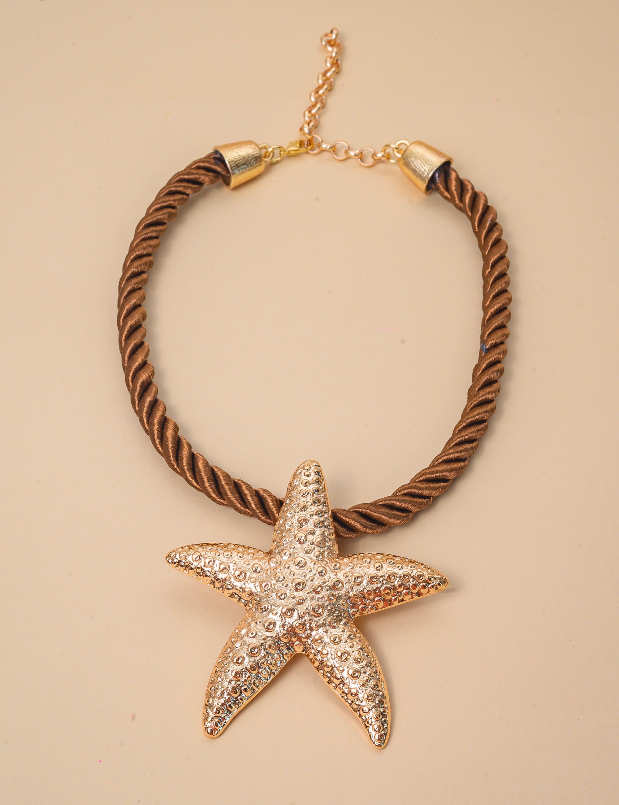COLAR CHOKER PINGENTE ESTRELA DO MAR - CO29338