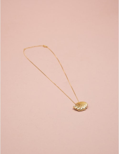 COLAR CONCHA GOLD- CO29104VO01