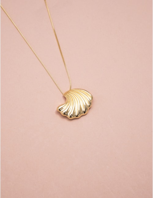 COLAR CONCHA GOLD- CO29104VO01
