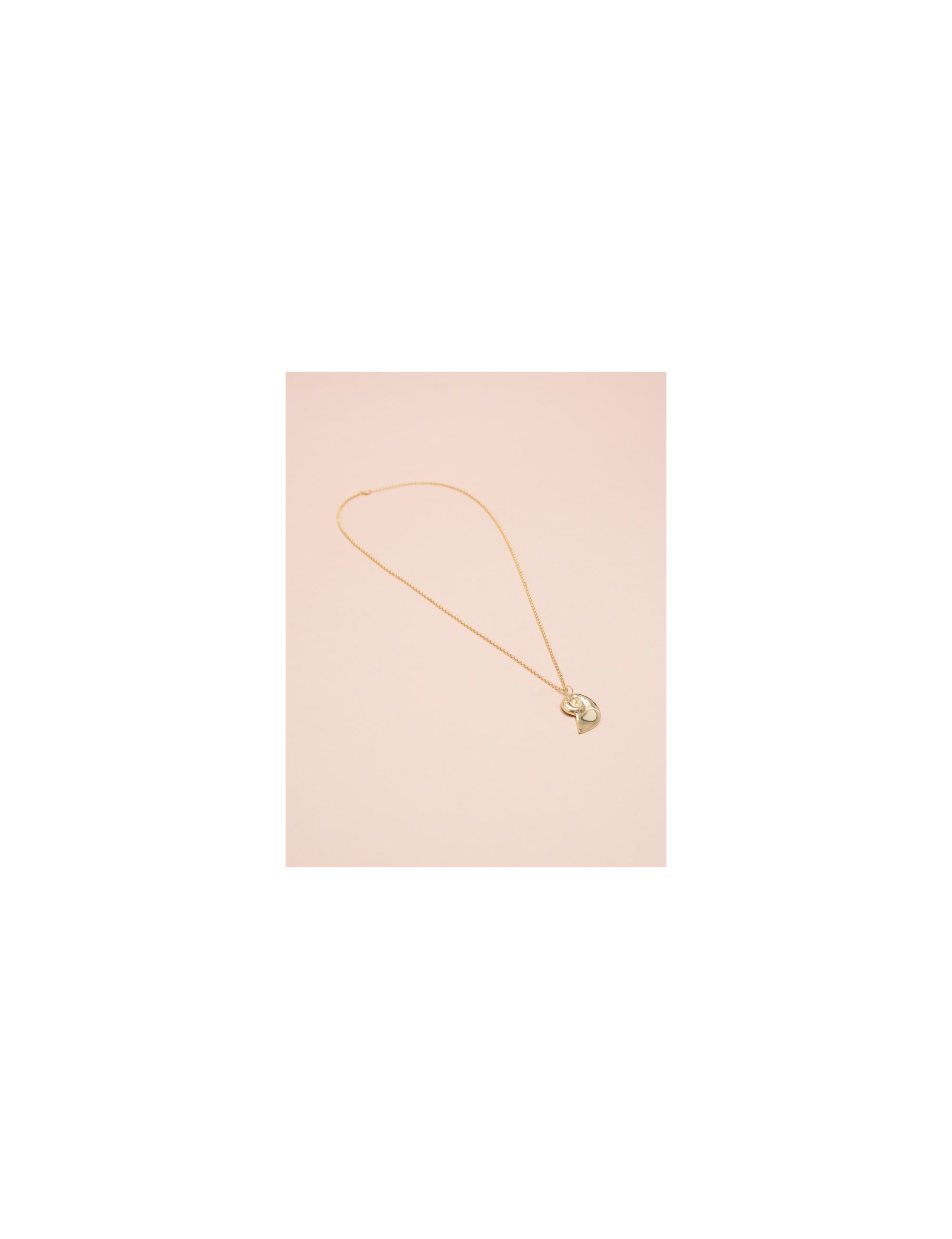 COLAR CONCHA OURO - CO29056VO01