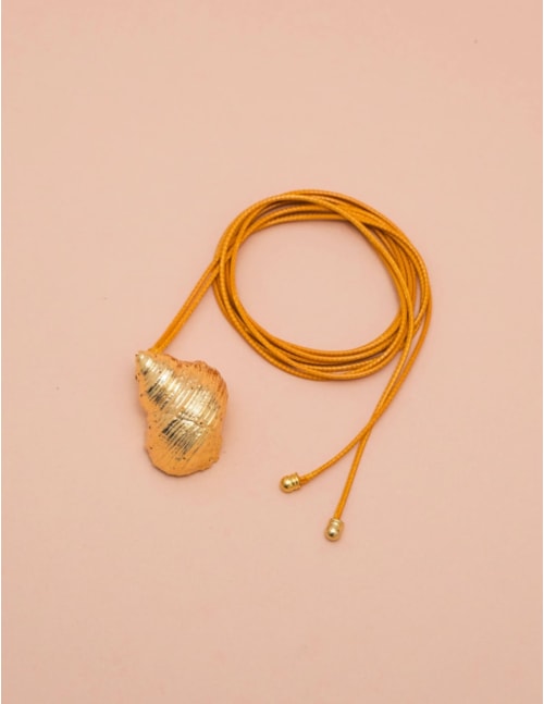 COLAR CONCHA OURO - CO3046