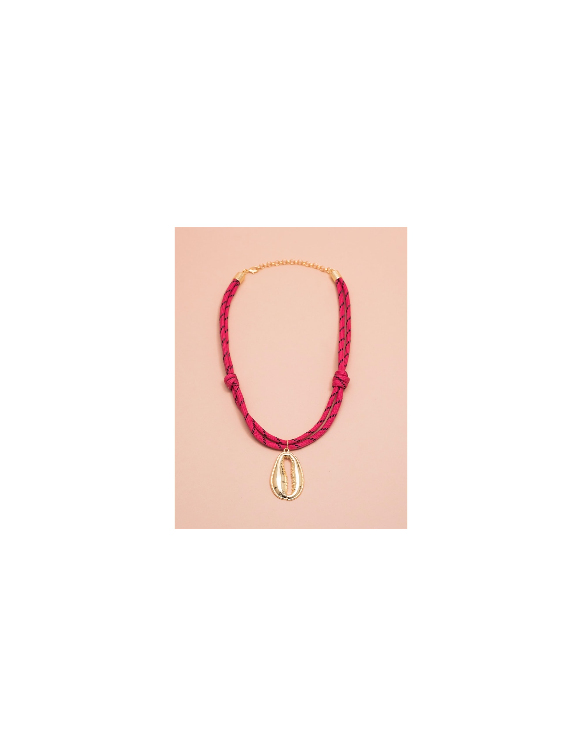 COLAR CORDÃO PINGENTE BÚZIOS - CO3087VO02