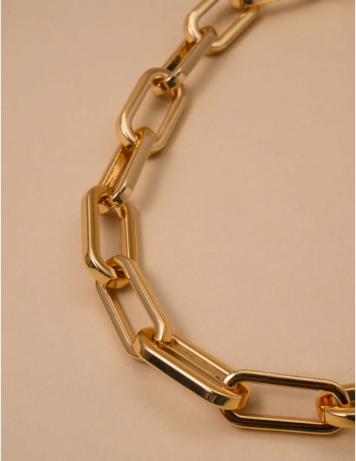 COLAR CORRENTE OURO - CO29213VO01