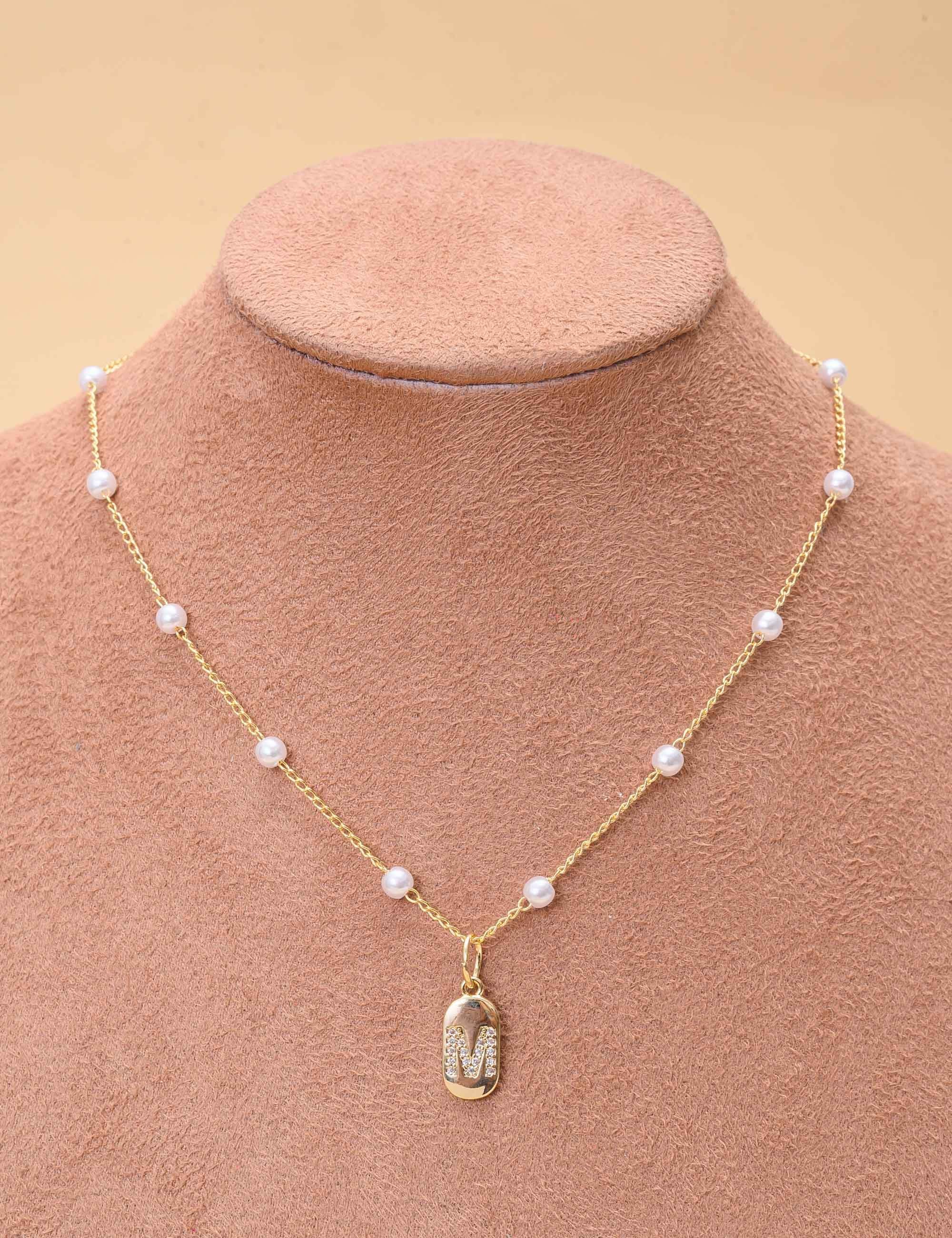 COLAR DE PÉROLA LETRAS - CO29406VO01