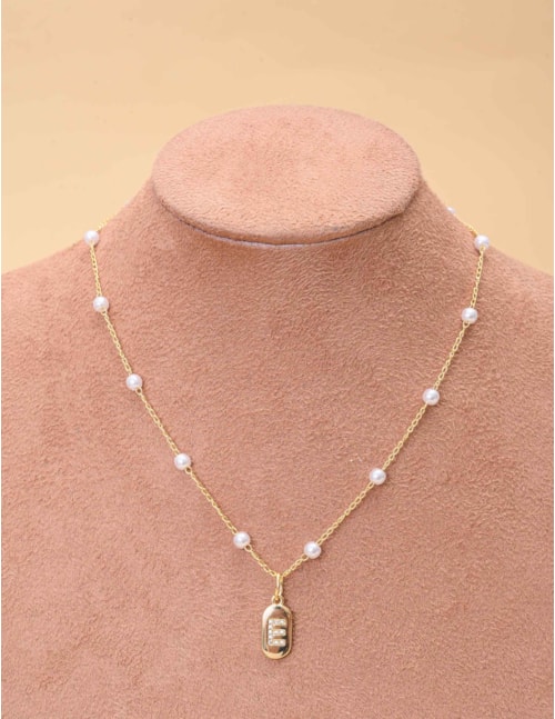 COLAR DE PÉROLA LETRAS - CO29406VO01