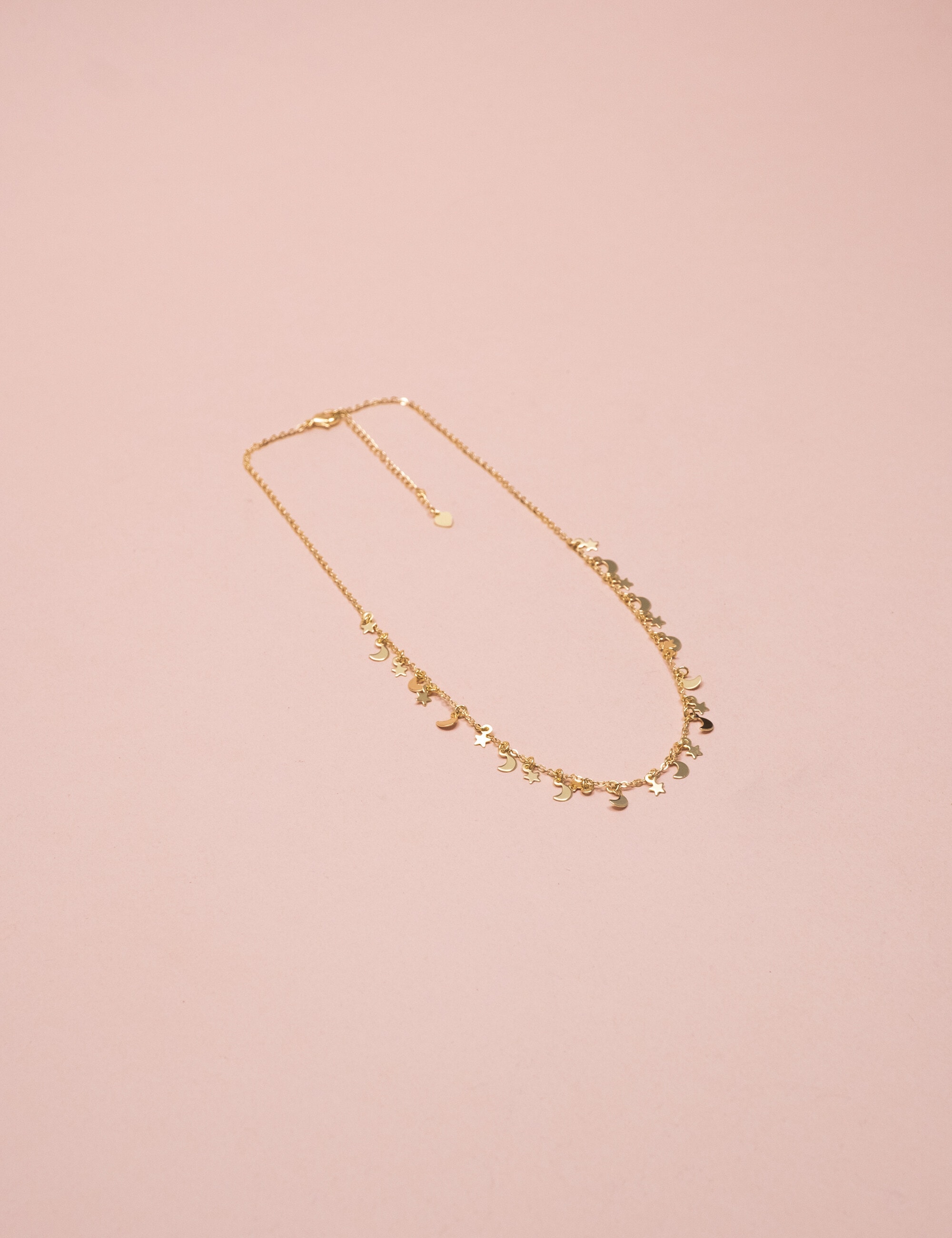 COLAR LUA ESTRELA OURO - CO29128V001