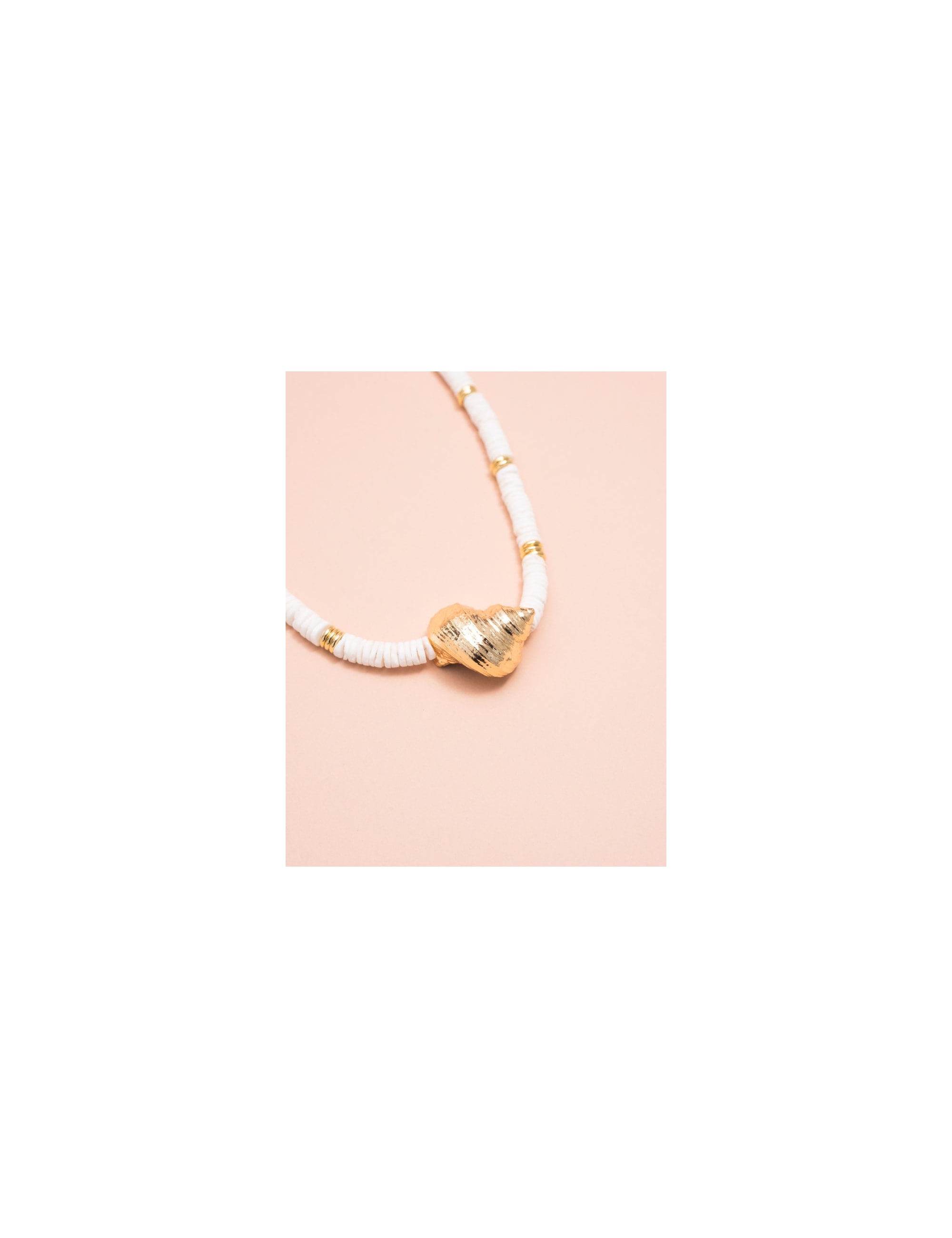 COLAR MADRI PÉROLA CONCHA GOLD - CO29008VO02