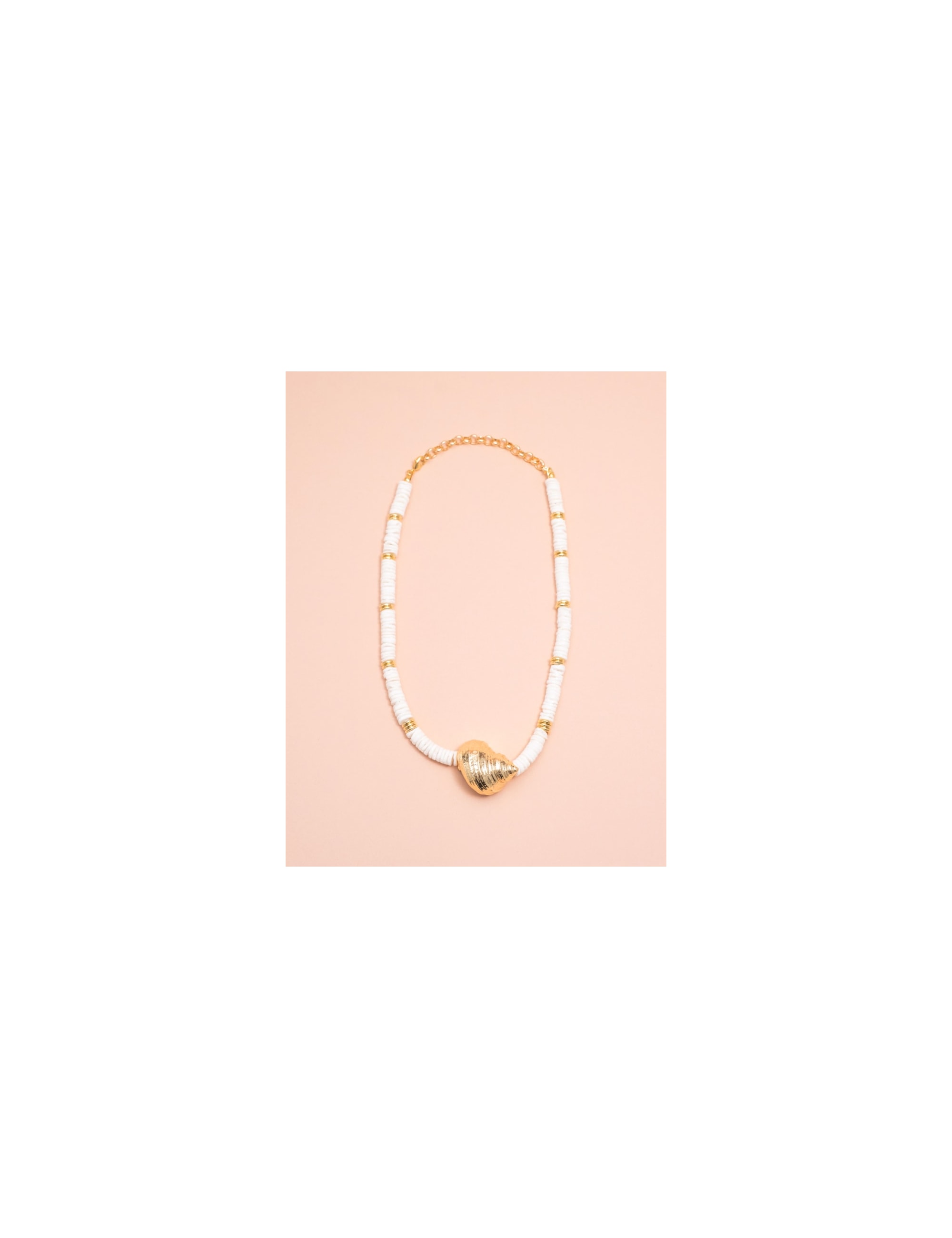 COLAR MADRI PÉROLA CONCHA GOLD - CO29008VO02