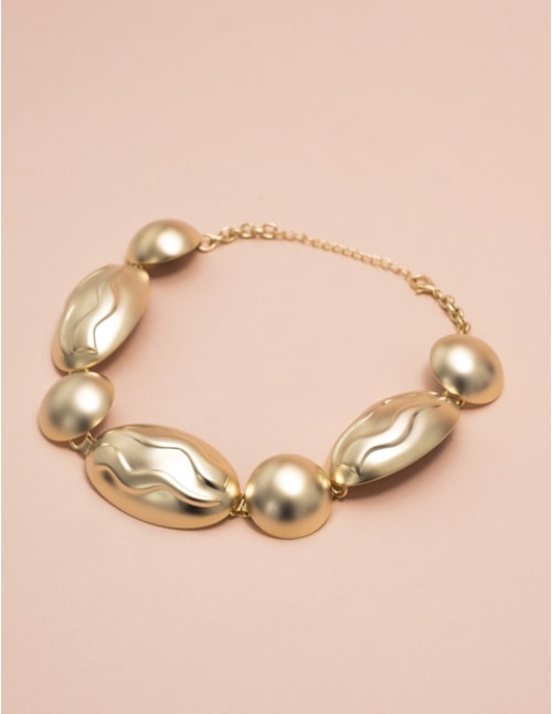 COLAR OURO FOSCO - CO29005VO03