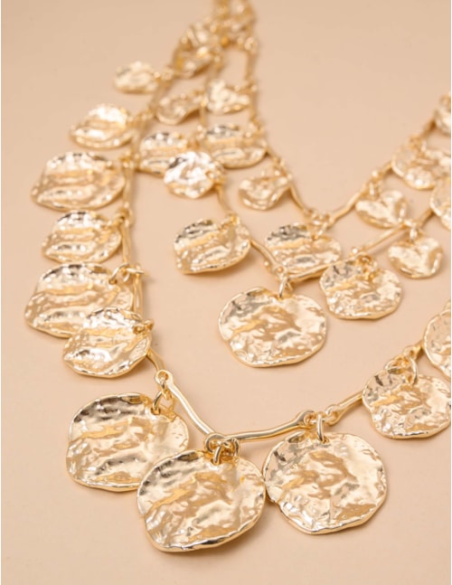 COLAR OURO MEDALHA  TRIO  - CO29202VO01