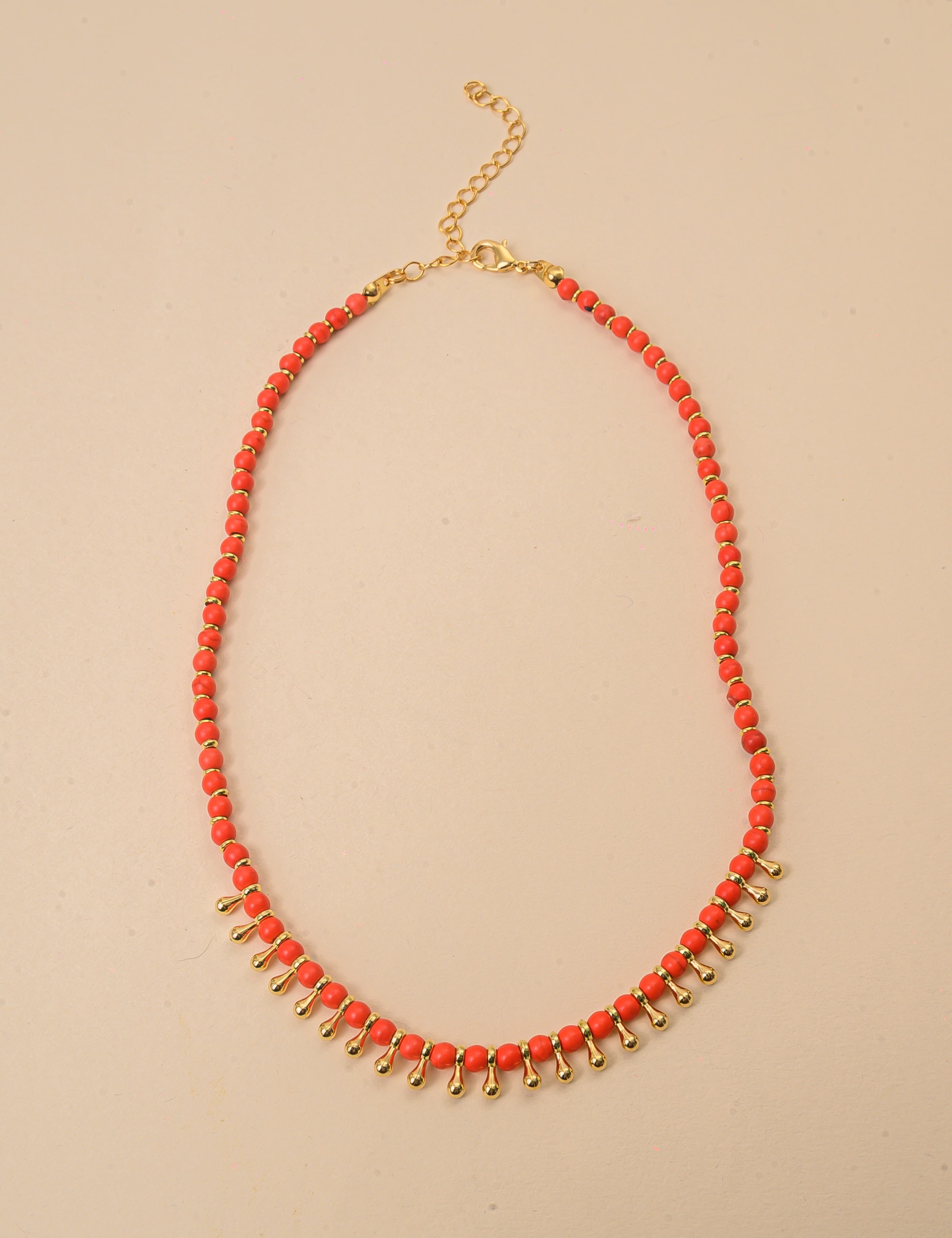 COLAR OURO RESINA SALMÃO - CO29253VO33