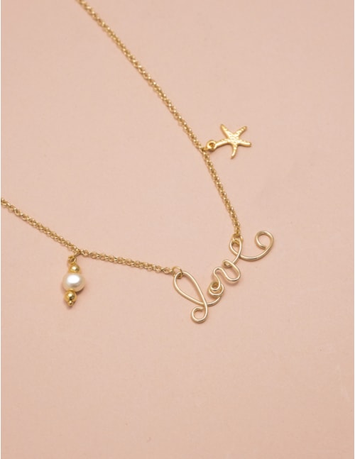 COLAR PÉROLA LOVE  - CO29085VO02